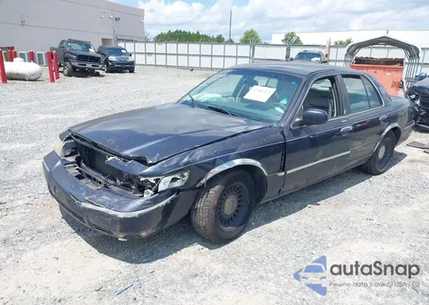 2000 Mercury Grand Marquis Ls z USA, uszkodzony, nr VIN 2MEFM75WXYX604512